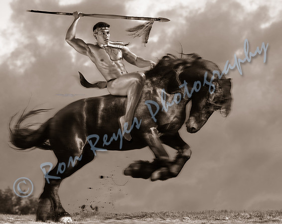 BW 0060_ Thrill Of The Hunt - (Sepia)
