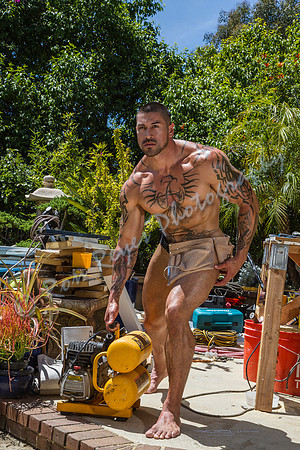 _007H_ The Contractor – Ron's Houseboys Calendar (Series)
