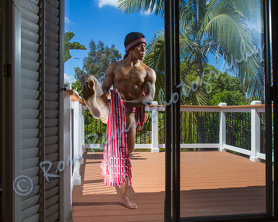 Bahag Boy In The Window