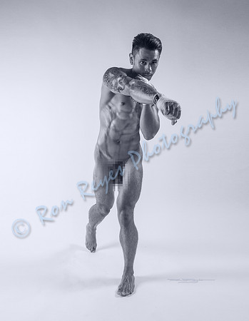 BW 000H_ Danny Lacangan Artistic Nude Sepia Black & White Duotone