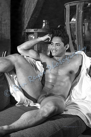 BW 000P_ Edgar Timcang Artistic Nude Sepia Black & White Duotone