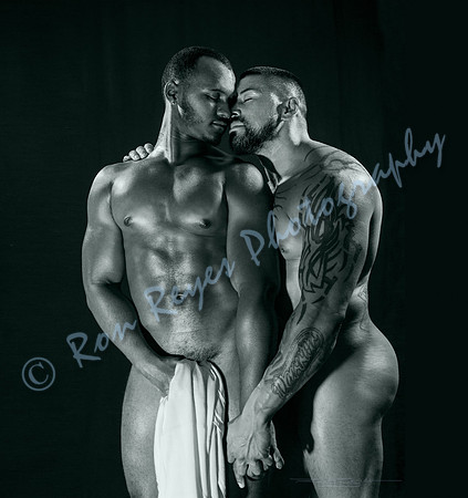 BW 000F_ The Kiss – Montague & Joshua – Sepia Black & White Duotone