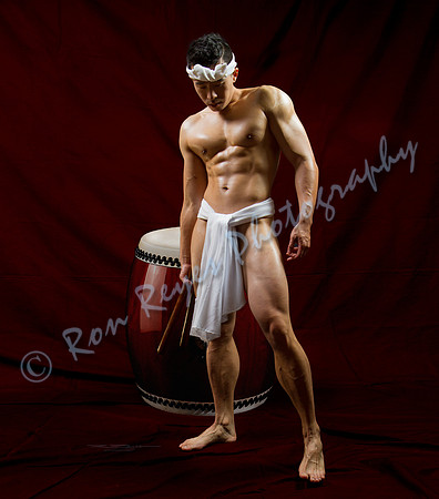 Taiko Drummer Boy's Front