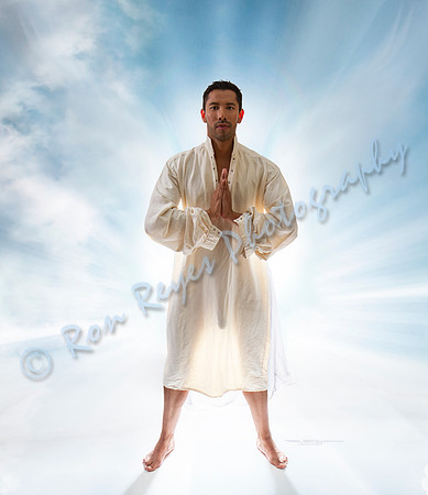 Ron's Angel Series 001M_ May The Angels Protect You