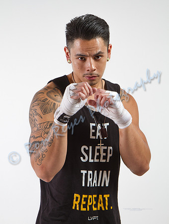 300_ Eat, Sleep, Train, Repeat. Portrait of Model Danny Lacangan