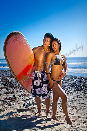 212_ Surfboard Couple
